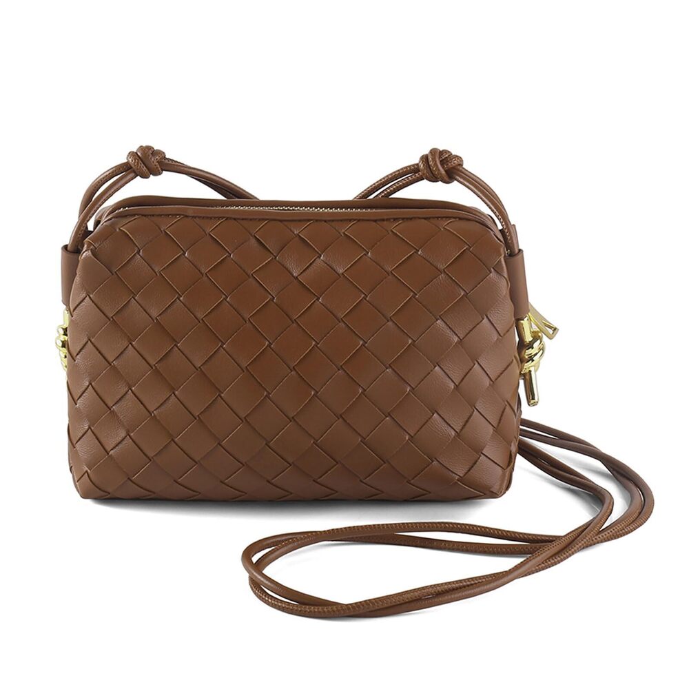 4205 Woven Crossbody Bags Small Purses Shoulder Bag Leather Handbags Woven